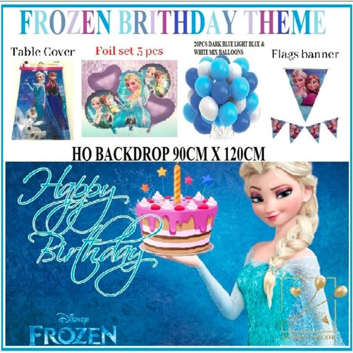 Frozen Birthday theme / Frozen theme Birthday Decoration / party supplies