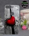 Huawei Y7 2018 Back Cover Case - Heart Cover. 