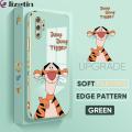 Jizetin (Free Lanyard) for Samsung Galaxy Note 10 Plus / Note 10 Plus 5G Back Cover Jump Jump Tiger Luxury 6D Plating Case Side Pattern Soft Silicone Square Phone Cases. 