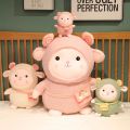 20/30/40CM Lovely Backpack Alpaca Plush Toys Super Cute Rainbow Alpacasso Pillow Dolls Stuffed Soft for Girls Sweet Gifts. 