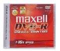 Pack of 10 Maxell Master Quality DVD-R - Recordable - 4.7gb data - 120 min - 16x writing speed - Blank DVD. 