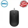 D-e-l-l- MS116 Wired USB Optical Mouse 1000 Dpi, Led Tracking, Scrolling Wheel, Plug and Play. 