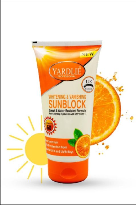 Our most popular Sunblock Yardlie Professional 120ml