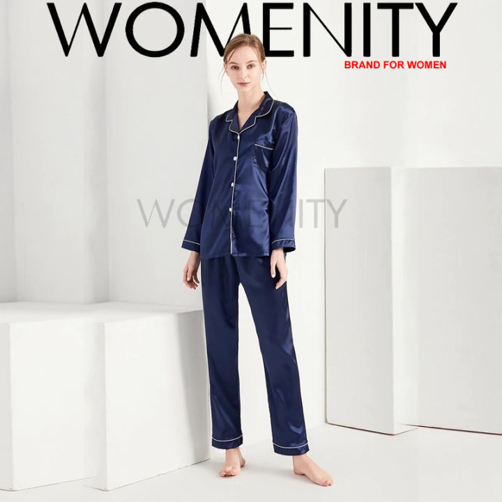 Womenity Night Dress For Girls Hot Sexy Trouser Shirt Sleep Wear Night Suit For Women And Girls Complete Night Suit For Ladies Nighty Daraz.pk