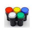 Pack Of 4pcs  Red, Yellow, Green, blue, 16mm SMD Pilot Panel power supply Indicator light for AC 220V. 