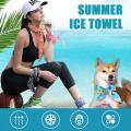 Cooling Neck Wraps Summer Cooling Bandana Ice Scarf Keep Cool Neck Wrap Soaked Tie Around Neck Ice Cool Scarf For Women Men Kids. 