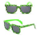 1pcs Game Minecraft Sunglasses Fashion Kids Action Toys Square New Minecrafter Glasses Children Cosplay Toys. 
