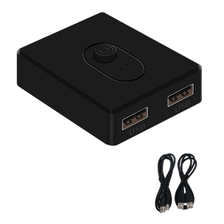 USB 3.0 KVM Switch 1X2/2X1 Switch Switcher for Laptop Computer Printer Keyboard Mouse ABS
