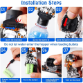 Mini M416 Automatic Gel Blaster Toy Gun - 1:1 Scale Replica, Up to 1000 Rounds, High-Capacity Magazine, Safety Glasses Included | Biodegradable Gel Balls, Graffiti Skins, Fast-Action Blasting, Perfect for Backyard Battles and Group Play Ages 14+. 