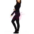 Women Ladies Girls Premium Full Body Suit Thermal Body Warmer Skin Tight Stretchable Innerwear Winter Warm Long Johns Trouser Pajama Full Sleeve Shirt Black. 