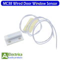 MC-38 MC38 Wired Door Window Sensor 30mm Wire Lengthen Randomly Magnetic Switch Home Alarm System for arduino by electrica. 