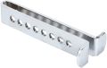8 Holes Clutch Clasp Stainless Steel Car Brake Pedal Lock Anti-theft Device, 1 Piece. 