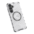 For Samsung Galaxy A35 5G Case Honeycomb MagSafe Shockproof Camera Protection Back Cover Galaxy A35 5G casing. 