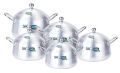 Aluminum Belly Pot Casserole – Heavy Gauge Cookware – 16cm to 24cm – Durable Cooking Handi. 