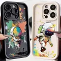For Tecno Pova 6 Neo Soft Matte Silicon Retro Cool Shadow Couple Phone Case Shockproof Protective Cover. 