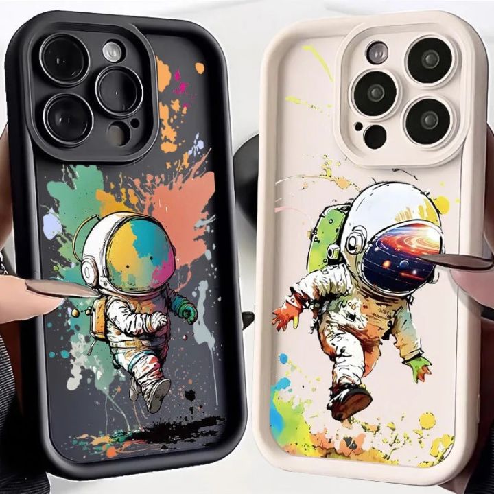 For Tecno Pova 6 Neo Soft Matte Silicon Retro Cool Shadow Couple Phone Case Shockproof Protective Cover