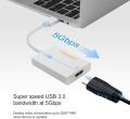 CableCreation HD 1080P@ 60Hz USB 3.0 To HDMI-Compatible Adapter External Graphics Card Audio Video Converter Cable for PC TV. 