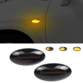 Fender Indicator for suzuki - LED Sequential Indicator Lights, Suzuki alto wagon r cultus fender indicator smoke Suzuki Swift Jimmy Vitara SX4 Alto Turn Signal Light LED Car Dynamic Side Marker Flowing Water Light Blinker Light A Pair. 