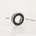 10PCS 6902-2RS Bicycle Hub Bearing 15X28X7 mm 6902 2RS Ball Bearings 6902RS for KOOZER XM490 Hub. 