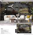 Wall Decor Wallpaper Room Decoration 3D Flex Wallpaper 10*10 Size. 