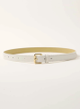 Premium Leather Belt for Girls and Women, Pack of 3 Thin Fashion Belts for Ladies, Stylish Buckle Belt for Jeans, Dresses, and Frocks, Elegant and Versatile Belt for Every Occasion, High-Quality Belt for Ladies, Fashionable Belt for Dresses and Jeans.. 