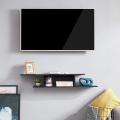 Floating TV Stand Wall Mounted Entertainment Center Media Console Wood Wall TV Shelf. 
