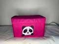 Panda Storage Box Panda & Hello Kitty Design Folding Storage Bins Quilt Basket Kid Toys Organizer Storage Boxes Cabinet Wardrobe Storage Bags. 