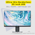23 inch Borderless Led Monitor | HDMI | DP | VGA | USB 3.0 | IPS Display Full HD Display GAMING MONITOR WITH CABLES. 