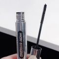 Small Silver Tube Black Mascara Waterproof Sweat-proof Lengthening Curling Eye Lashes Very Fine Brush Head Makeup. 