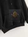 Butterfly Printed Fleece Full Sleeves Pull Over Hoodie For Women. 
