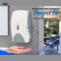 Soap Dispenser, HiClean 800ml Manual Soap & Sanitizer Dispenser – Wall-Mounted Liquid Hand Soap & Sanitizer Dispenser for Bathroom, Kitchen, Office & Hotel Use. 