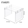 Refrigerator Storage Rack Multifunctional Fridge Organizer Shelf Space Saving Kitchen Storage Rack for Homes Stackable Refrigerator Storage. 