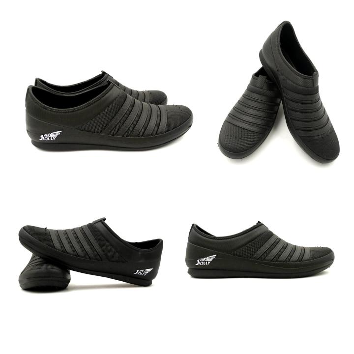 Rubber%20Shoes%20For%20Men%20Casual%20Lightweight%20Training%20Comfortable%20Running%20Gym%20Walking-%20Black%20-%20Image%206