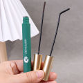Silk Fiber Matte Mascara Makeup Ultra-Fine Brush Lengthens Eyelashes Waterproof Fast Dry Brown Black Curling Mascara Comestic. 
