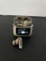 JBL TWS Bluetooth Earbuds with Touch Screen LCD Display, ANC/ENC, Multi-Level Active Noise Cancellation. 
