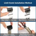 Vintage T9 Trimmer for Men Hair Zero Gapped Clipper Professional Cordless Haircut Electric USB Charging. 