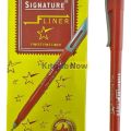 SIGNATURE FINE LINER POINTER PEN 10 PIECES ALL COLOUR AVAILABLE. 