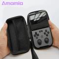 Game Console Carrying Case Shockproof Eva Hard Shell Carrying Case for Anbernic Rg35xx Miyoo Mini Game Consoles Portable Protective Bag Box for Xu10 Zipper Storage Case. 