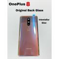 OnePlus 8 Back Glass 100% Original Back Battery Door With Camera Glass Replacement Part. 