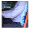 Comfy Curve Instant Back Relief Back Support Pillow. 
