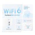 TP-Link Deco X10 AX1500 Whole Home Mesh Wi-Fi 6 System (3-Pack) - 18 Months Brand Warranty. 