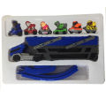 Paw Patrol Truck Vehicle Slide Construction Set with 6 Action Figures - 18 inches. 