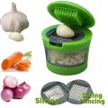 Garlic-A-Peel Garlic Chopper, Crusher, Mincer, Storage Container And Kitchen Innovations. 