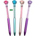 Diamond Pens,Bling Metal Pens Ballpoint Pen School and Office Supplies with Large Diamond. 