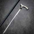Outdoor walking stick with an ancient guy made of thick aluminum Elegant Stick Walking Stick: Vintage Walking Stick, Cane, and Knob Walking Stick.. 