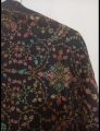 Black Pashmina Embroidered Stole. 