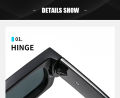 Luxury X shades small rectangle sunglasses for men and women hip hop style shades with UV400 protection. 