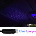 USB Star Caps Projection Lamp Blue Purple Red Laser Projector Light for Room Christmas Party Car Interior Decoration Night Light. 