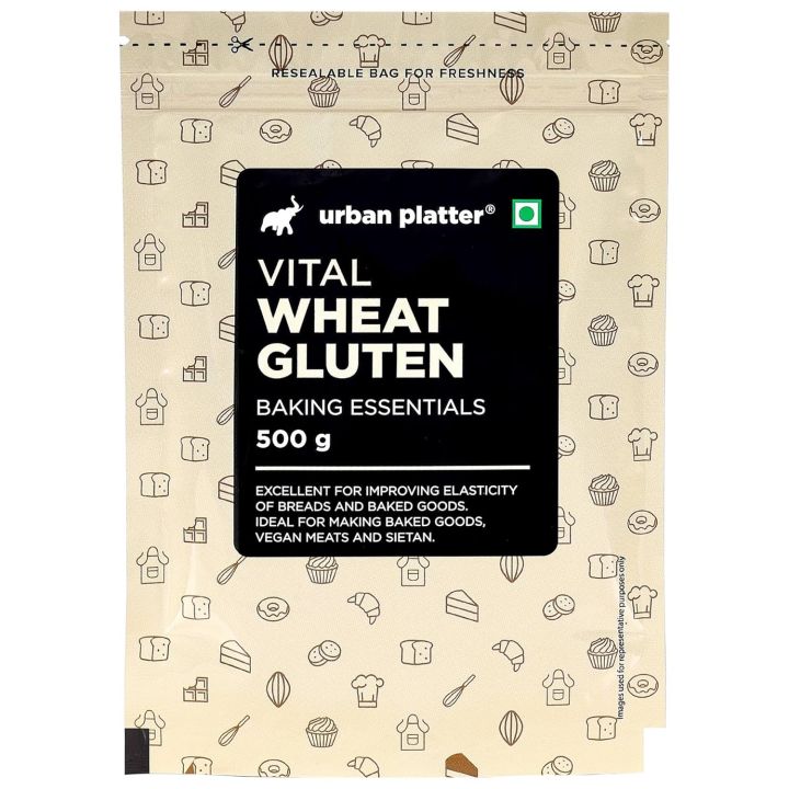 Vital Wheat Gluten, High Protein, Make Seitan, Low Carb Bread 500g