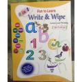 Write and Wipe ABC 123:  Early Learners (Write and Wipe) BOOK.. 